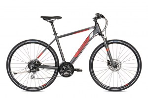 ΠΟΔΗΛΑΤΟ IDEAL MEGISTO 28" ΜΑΥΡΟ ΚΟΚΚΙΝΟ H DISC 2023 DRIMALASBIKES